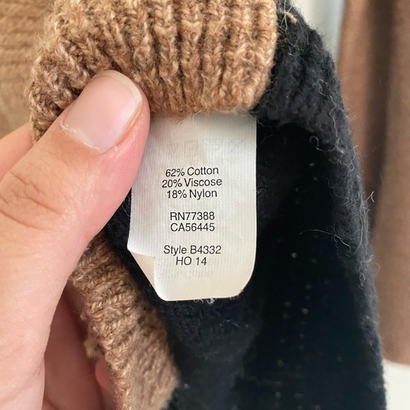 Madewell Backzip Pullover Sweater in Color Block - Picture 6 of 6